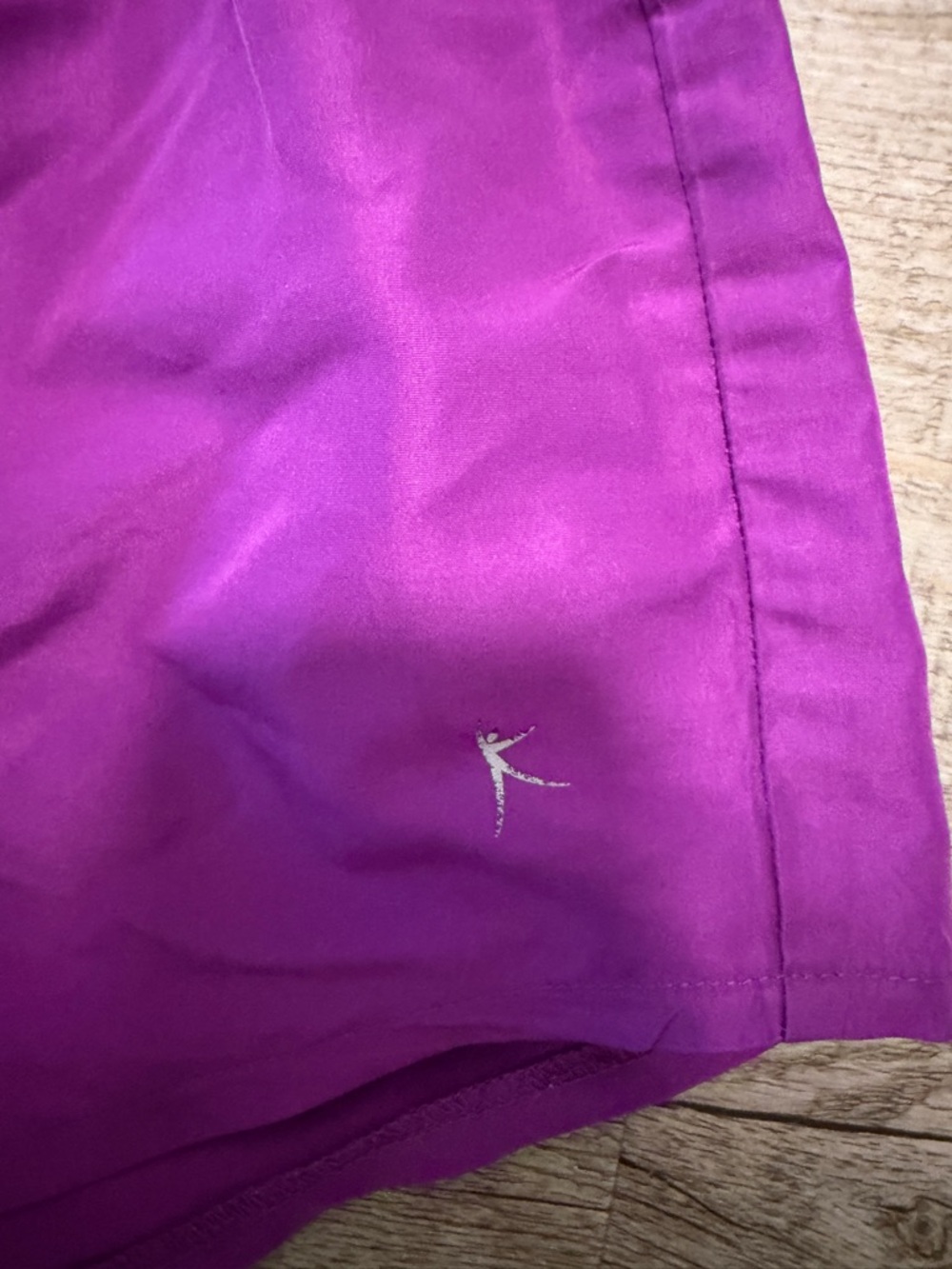 Danskin Now Vibrant Purple Athletic Shorts - Picture 2 of 3